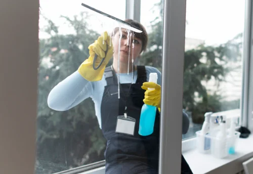 Nettoyage de vitres intérieures et extérieures à Chanac-les-Mines